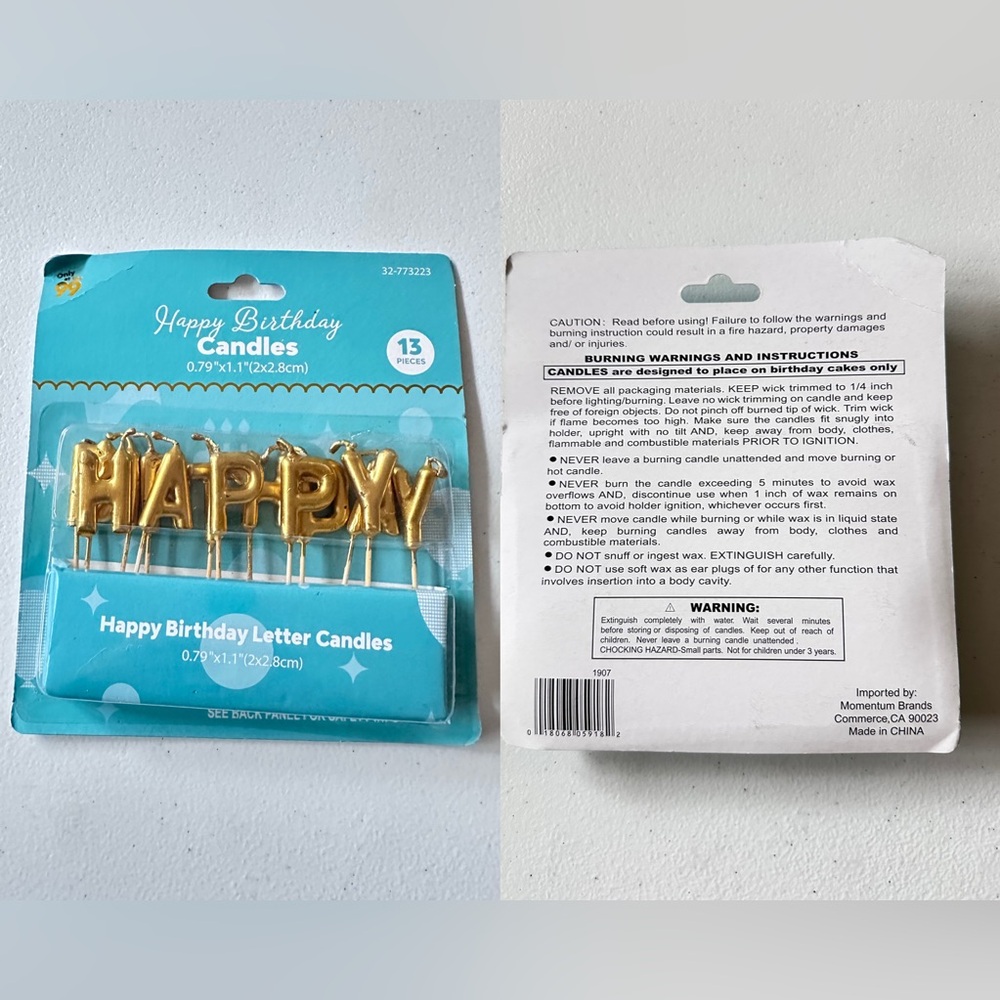 Colorful Birthday Party Decoration Set - Picture 8 of 12